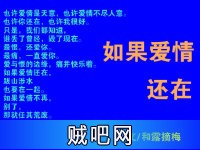 《如果爱情还在》txt全集